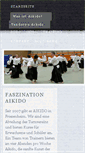 Mobile Screenshot of aikido-dojo-ortenau.de