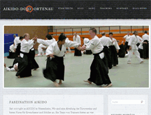 Tablet Screenshot of aikido-dojo-ortenau.de
